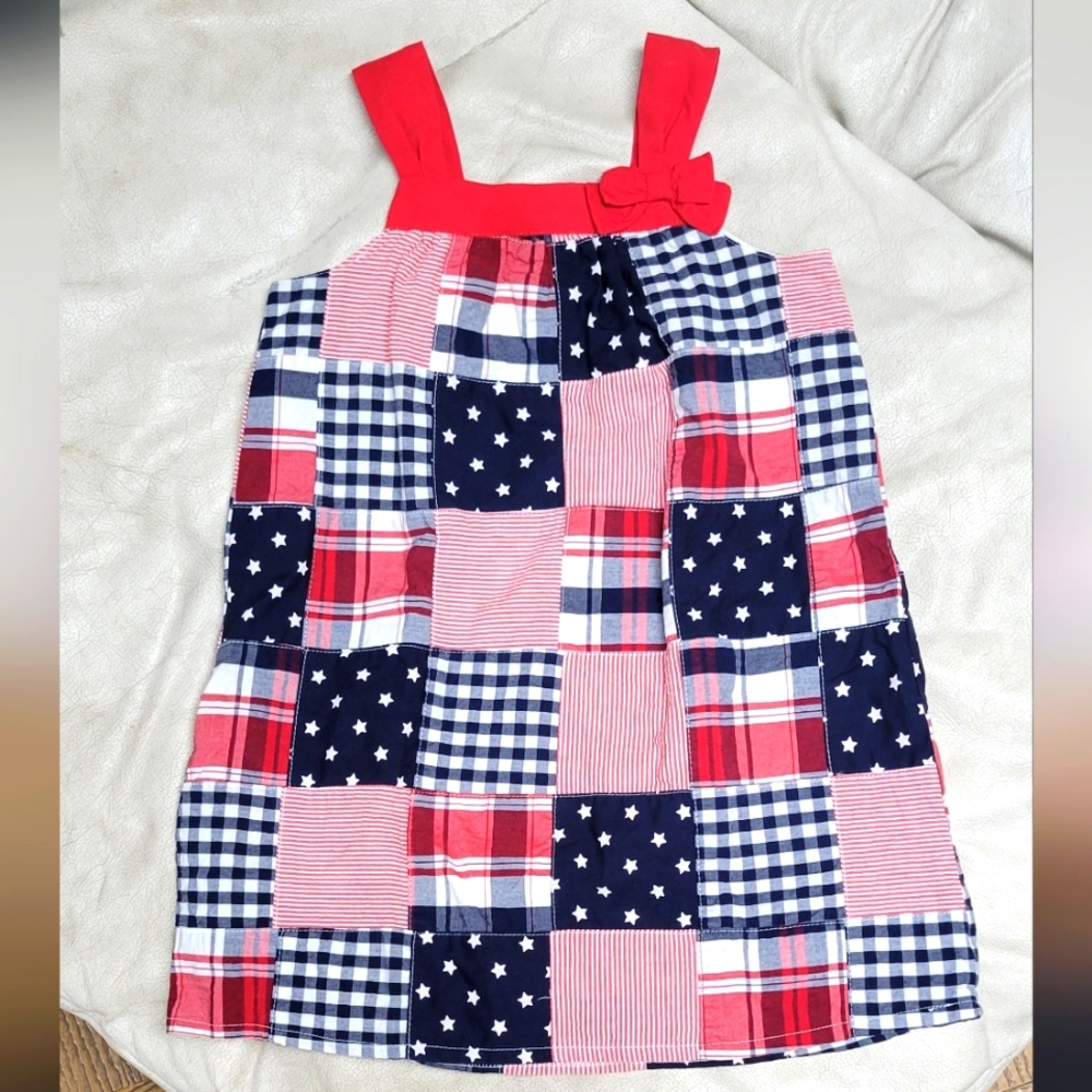 Gymboree American flag toddler dress